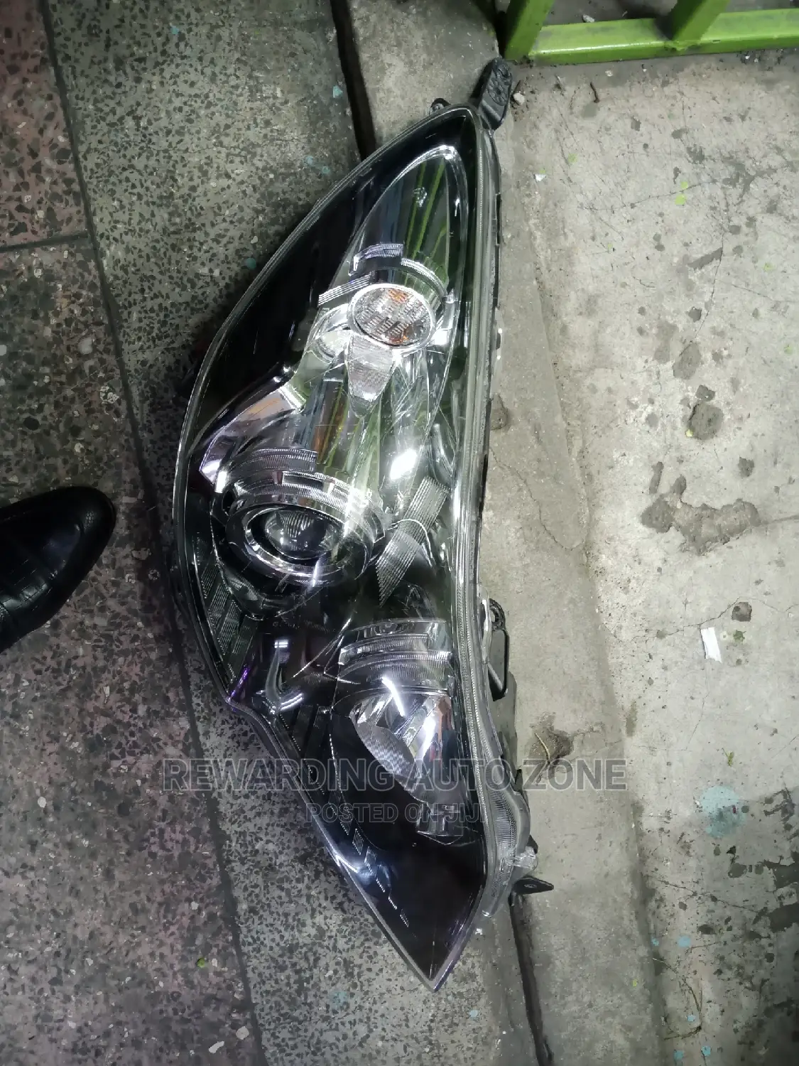 Subaru Br9 Black Shed Headlight.
