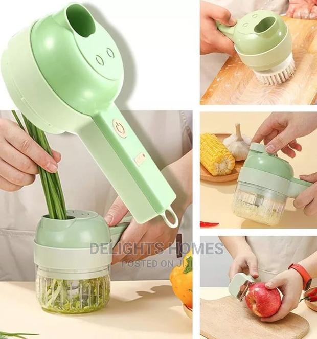 4 in 1 Portable Electric Vegetable Cutter