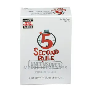 5 Second Rule Uncensored Game
