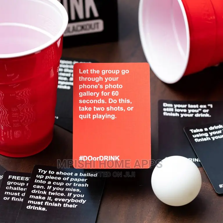 Do or Drink Card Game