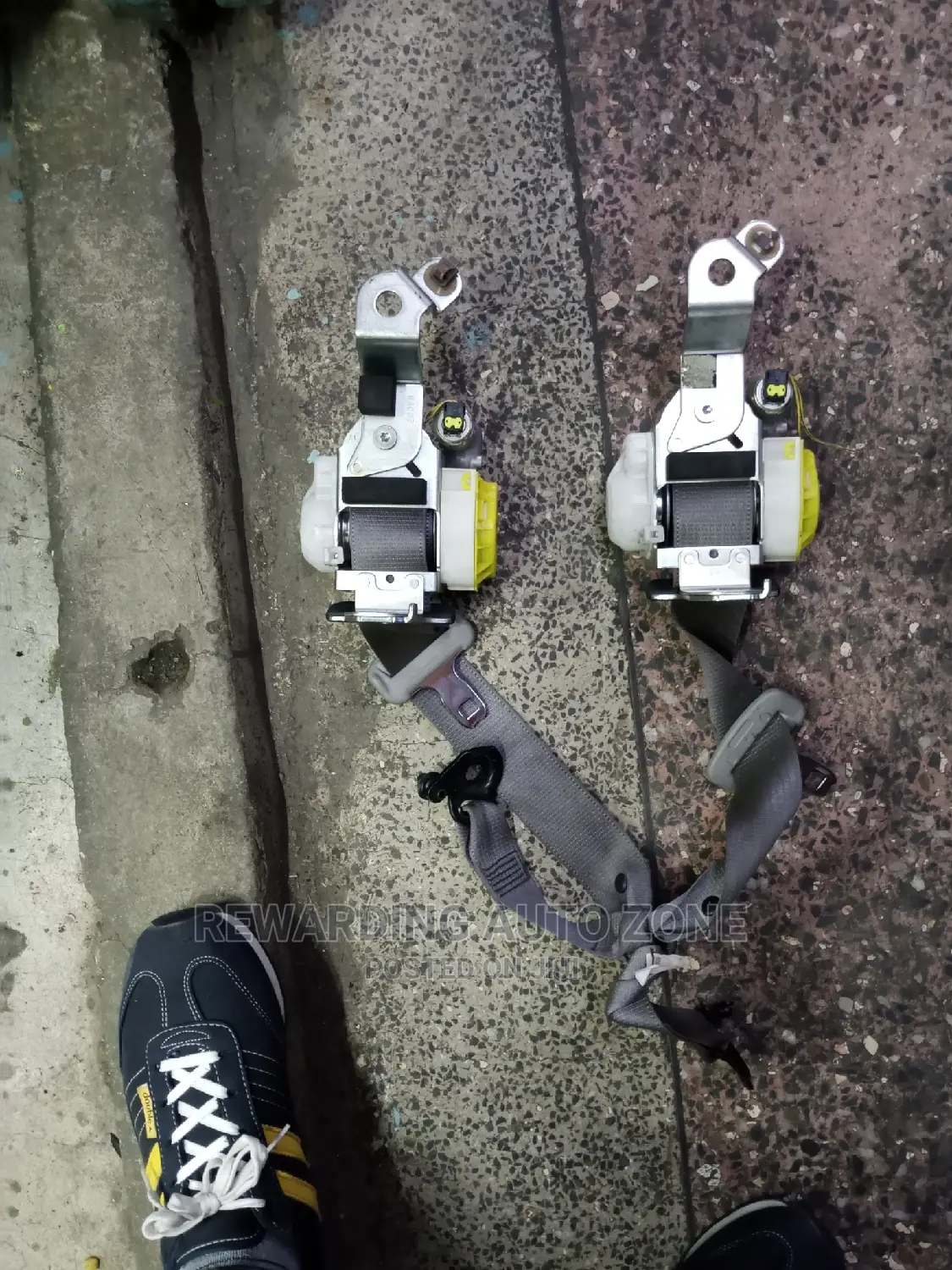 Axio 2015 Seat Belts.Front Belts.