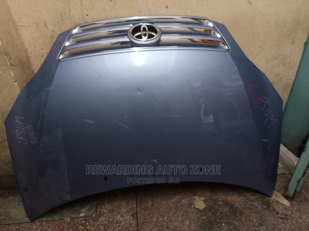 Toyota Ipsum Bonnet Lid.2005 Model.
