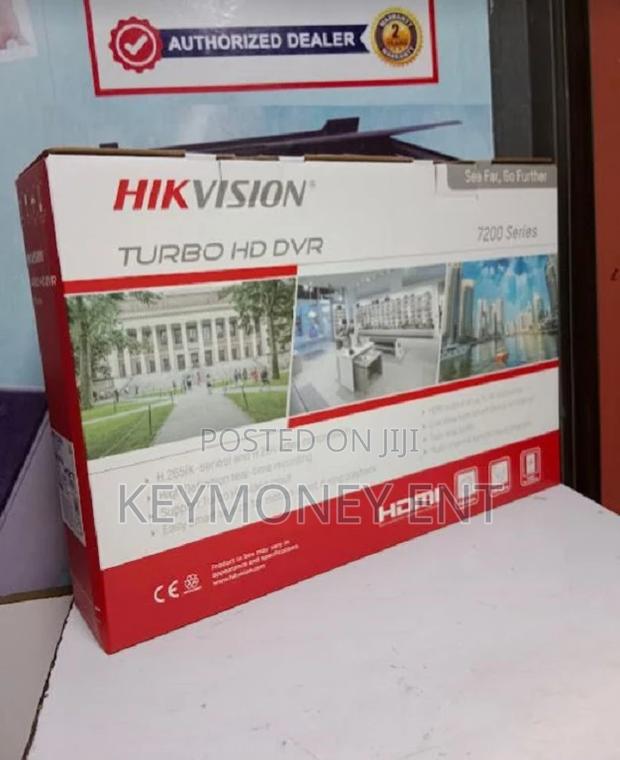 Metallic 16 Channels Hikvision DVR Upto 1080P 7200series