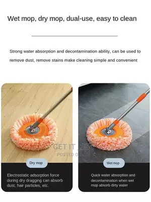 *Multifunctional Chenille Telescopic Cleaning Mop*