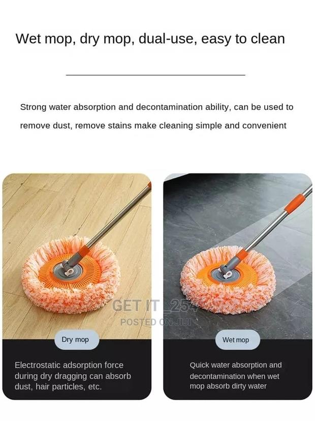 *Multifunctional Chenille Telescopic Cleaning Mop* - thumbnail 3