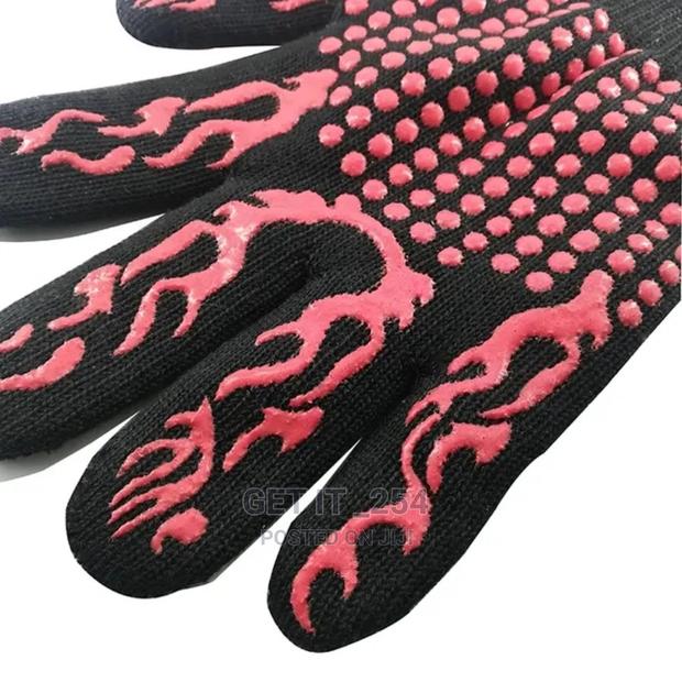 *BBQ Gloves High Temperature Resistance* * Per Pair - thumbnail 5