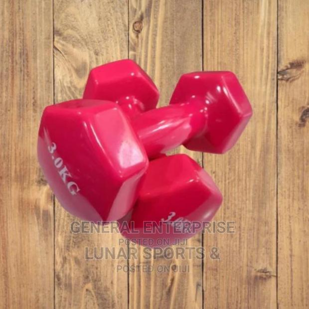 3kg Neoprene Coated Dumbbells
