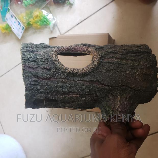Aquarium Log Ornament