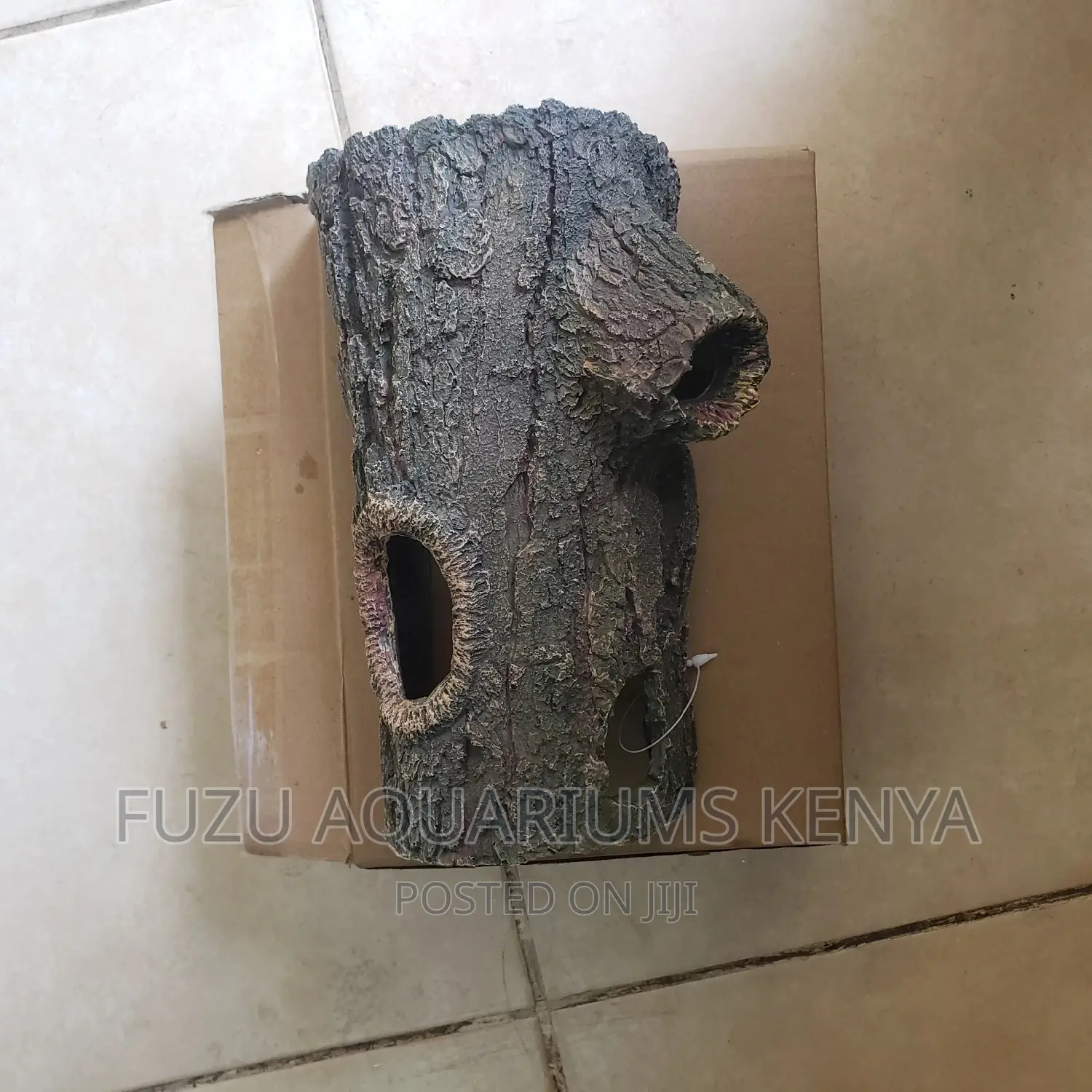 Aquarium Log Ornament