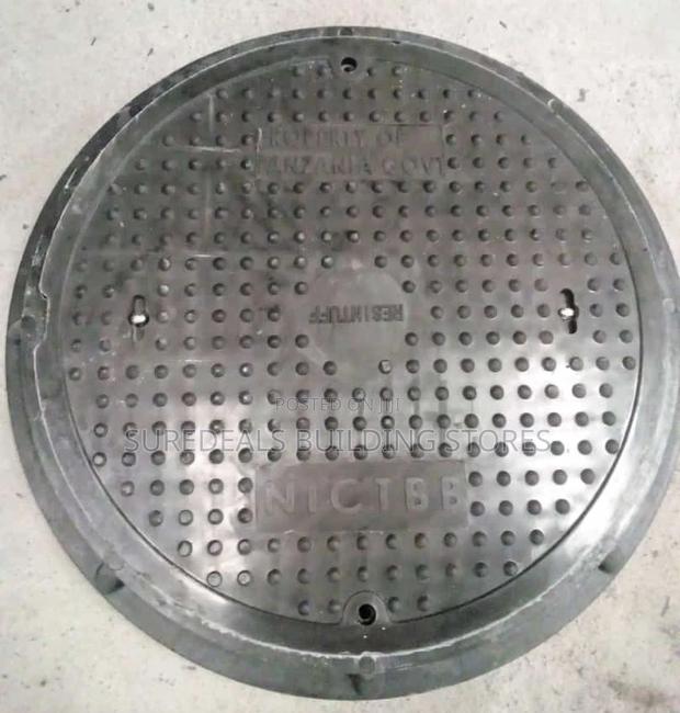 Round/Circular Manhole Cover Availa in Different Diameter - thumbnail 2