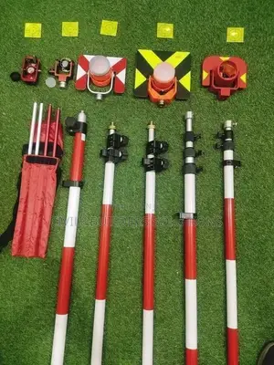 Prism Pole Assembly For Total Station