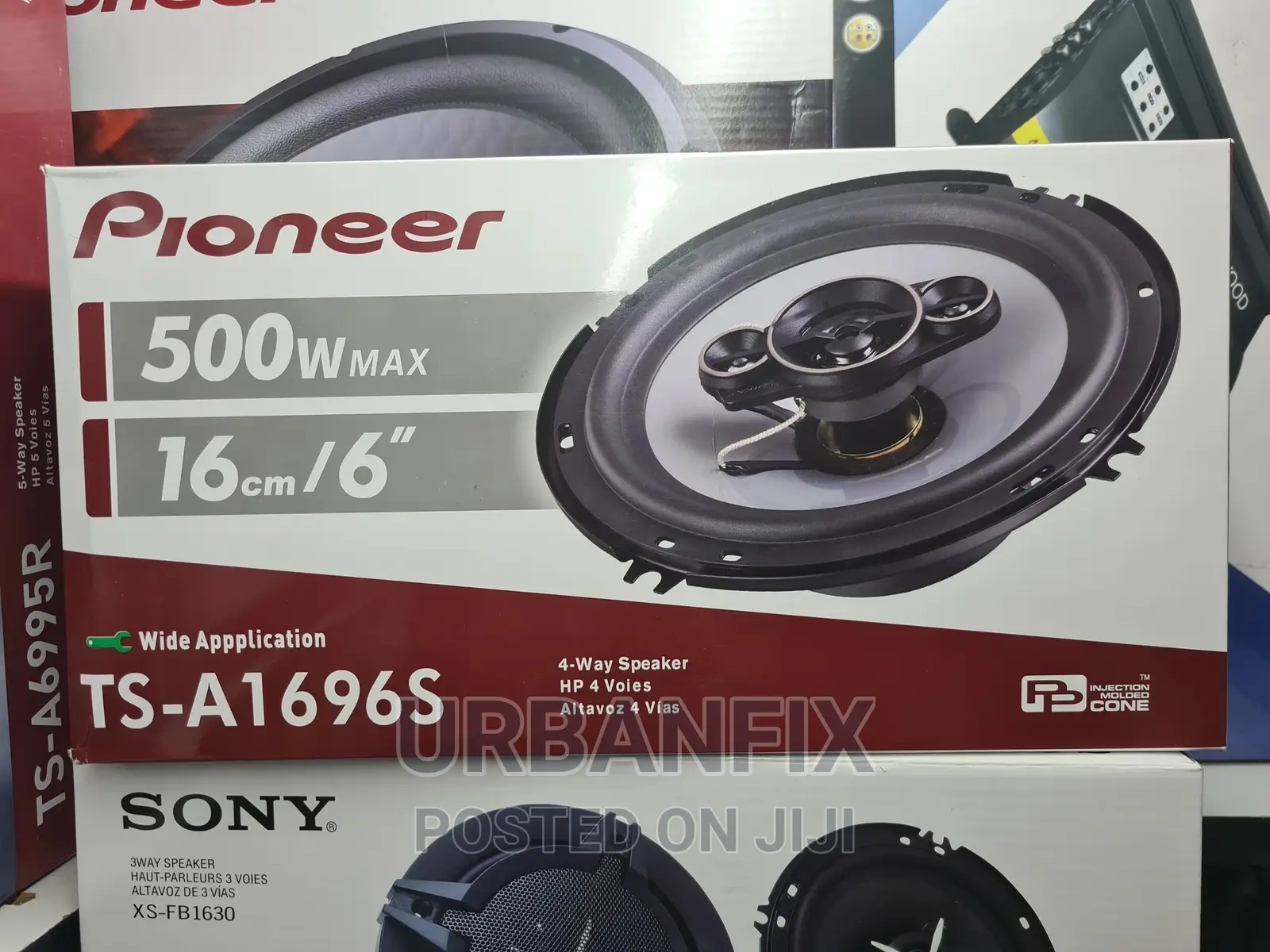 6 Inch Round Pioneer and Sony on Huge Offer