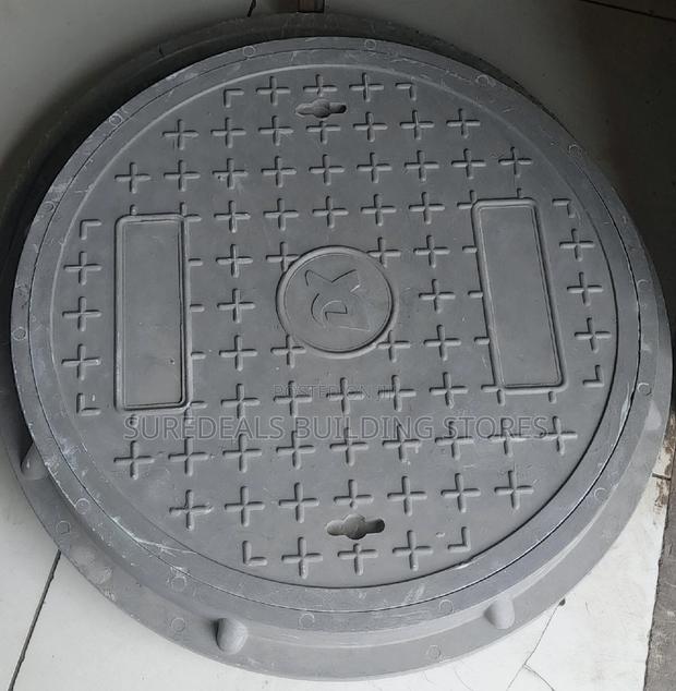 Round/Circular Manhole Cover Availa in Different Diameter - thumbnail 3