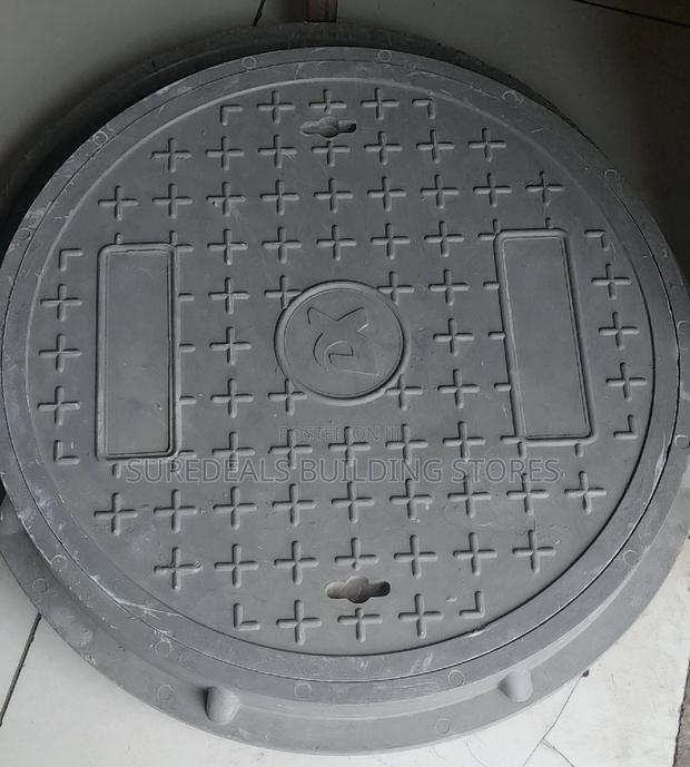 Round/Circular Manhole Cover Availa in Different Diameter - thumbnail 4