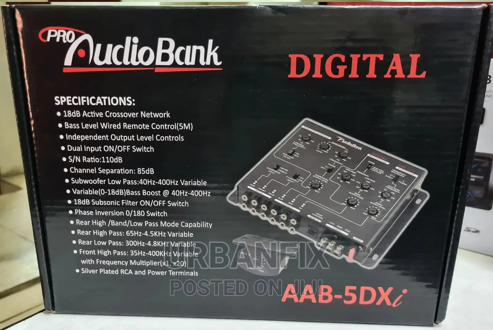 5 Channel Audiobank Croosover