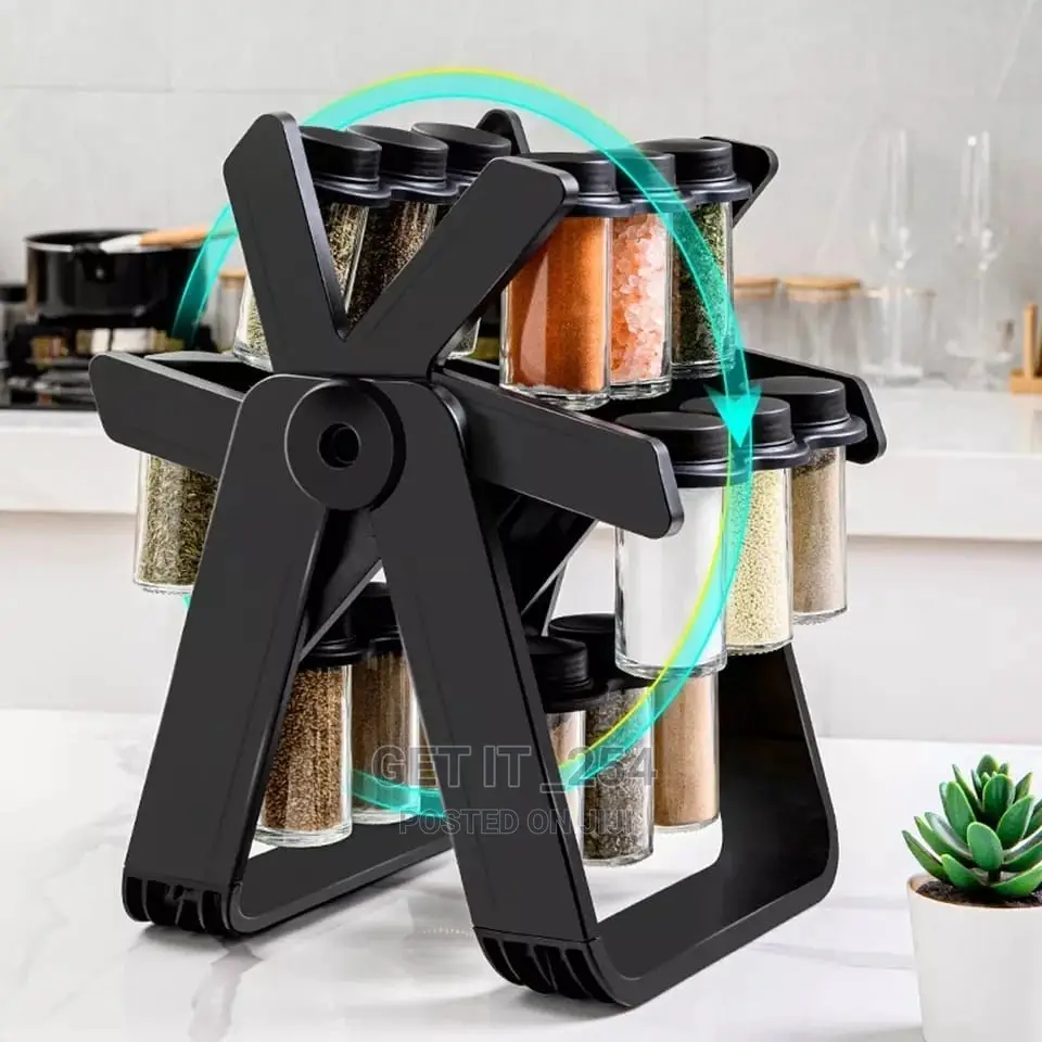 *360° Rotating Spice Storage Organizers / Set Pl*