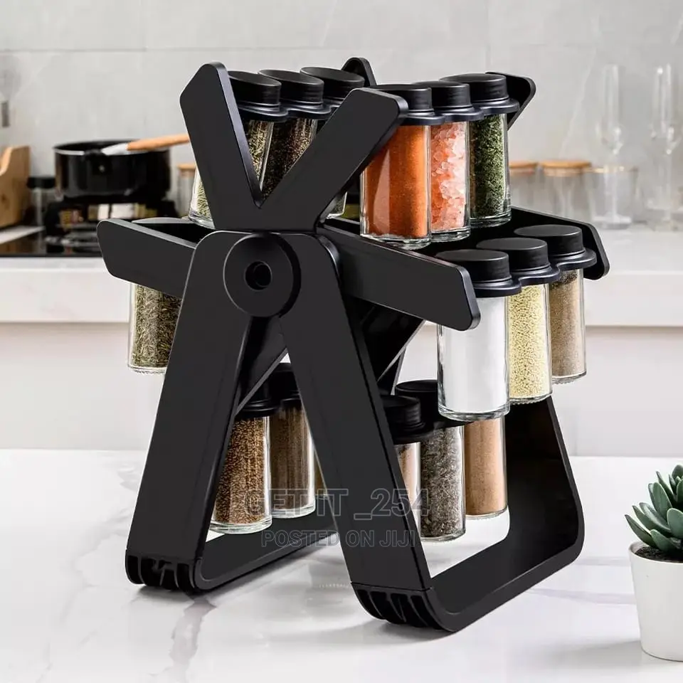 *360° Rotating Spice Storage Organizers / Set Pl*