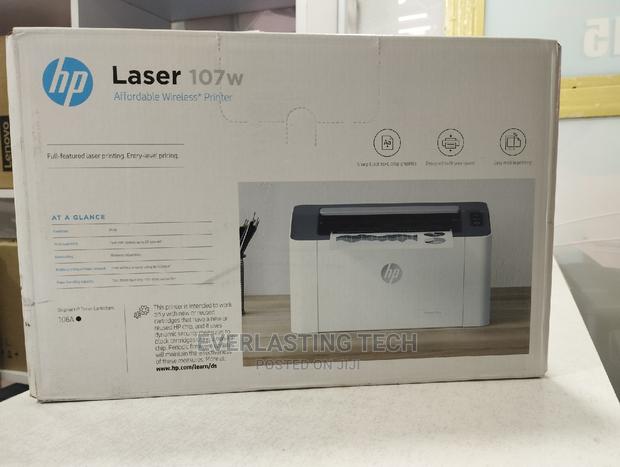 Hp Laserjet Pro M107w Mono Laser Printer - main view