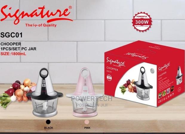 1.8ltrs Signature Electric Vegetable Chopper.