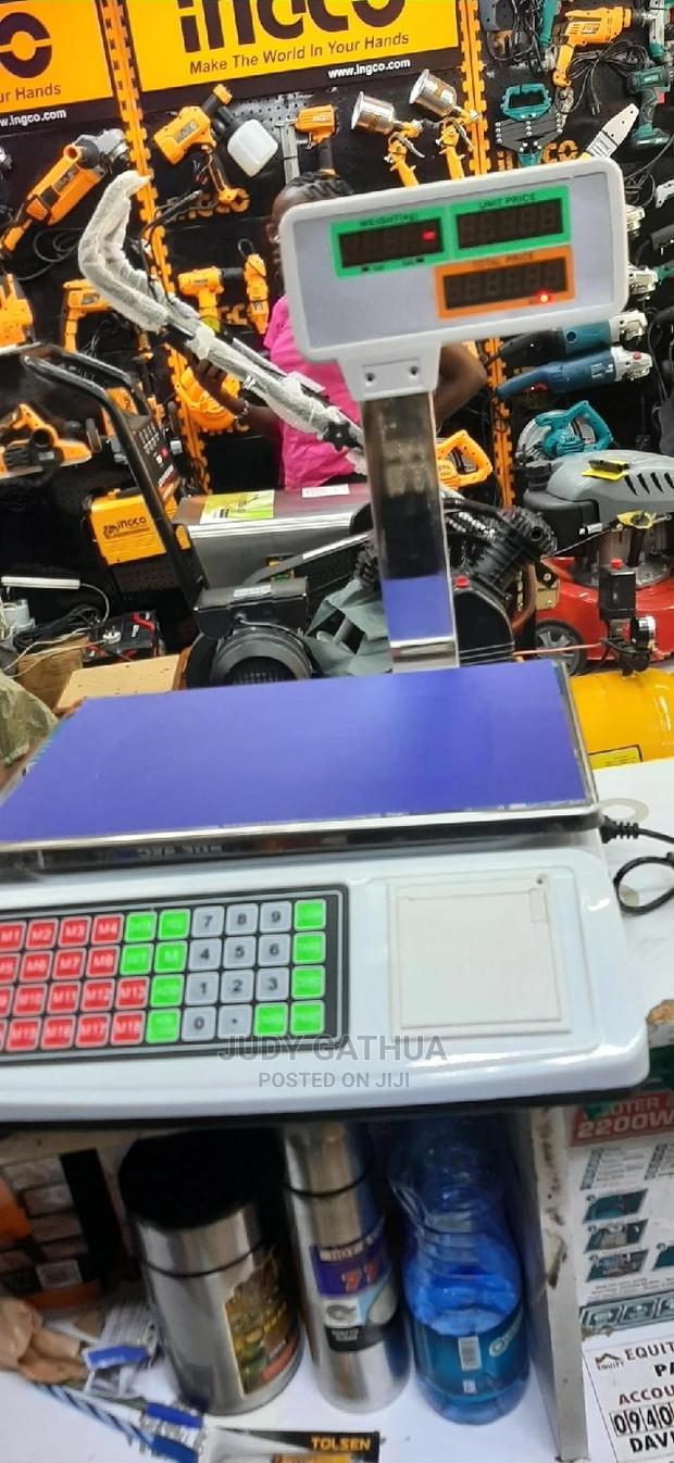 Printing Scale - main view