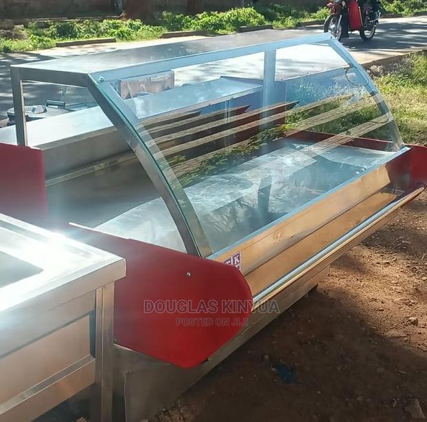 Meat Display (Stainless Steel). - main view