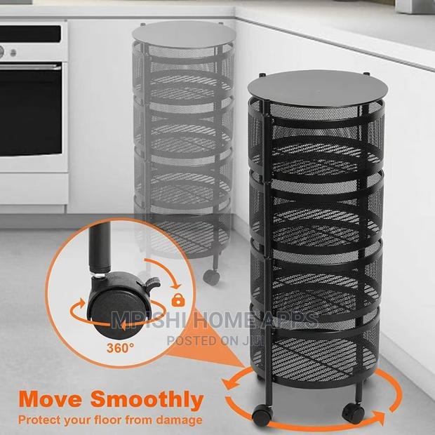 5 Layer Rotating Vegetable Rack - thumbnail 6