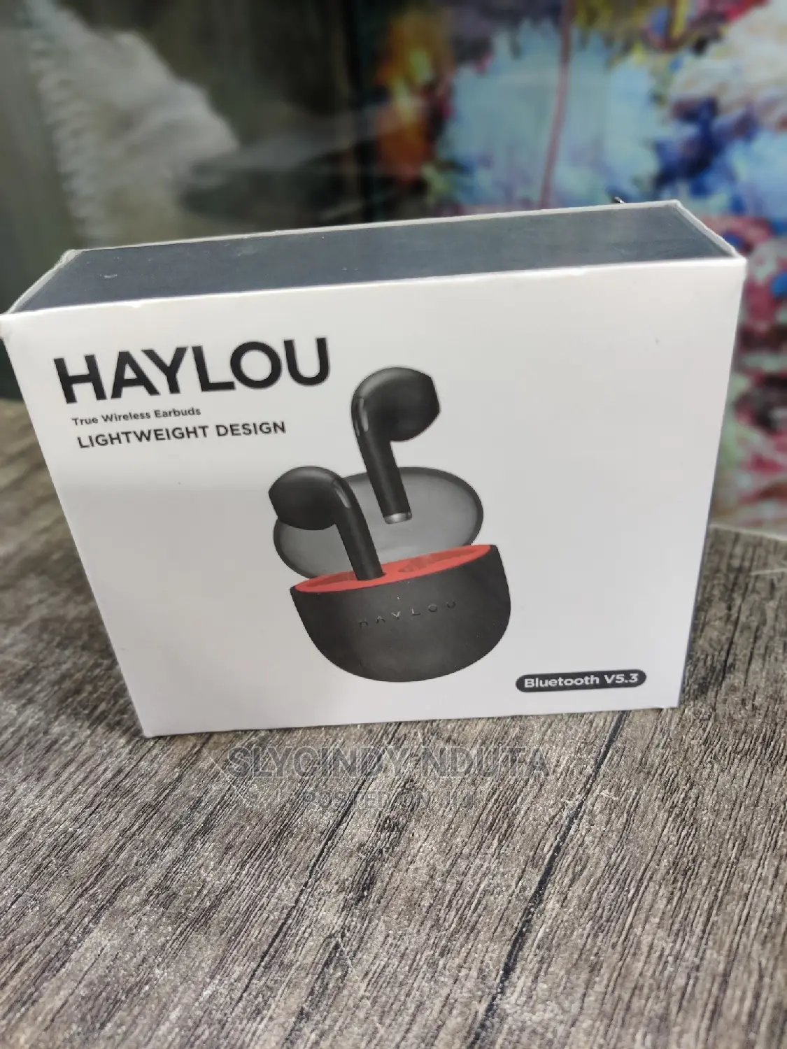 Haylou Bluetooth V5.3 True Wireless Earbuds(Black)