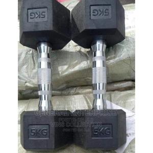 5kg Hexagon Dumbell - thumbnail 2