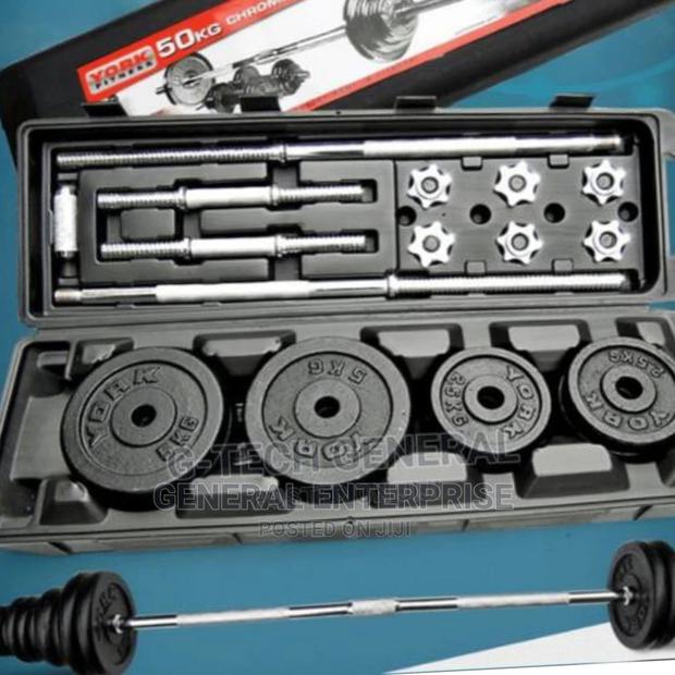 Chrome 50 Kg Dumbbell