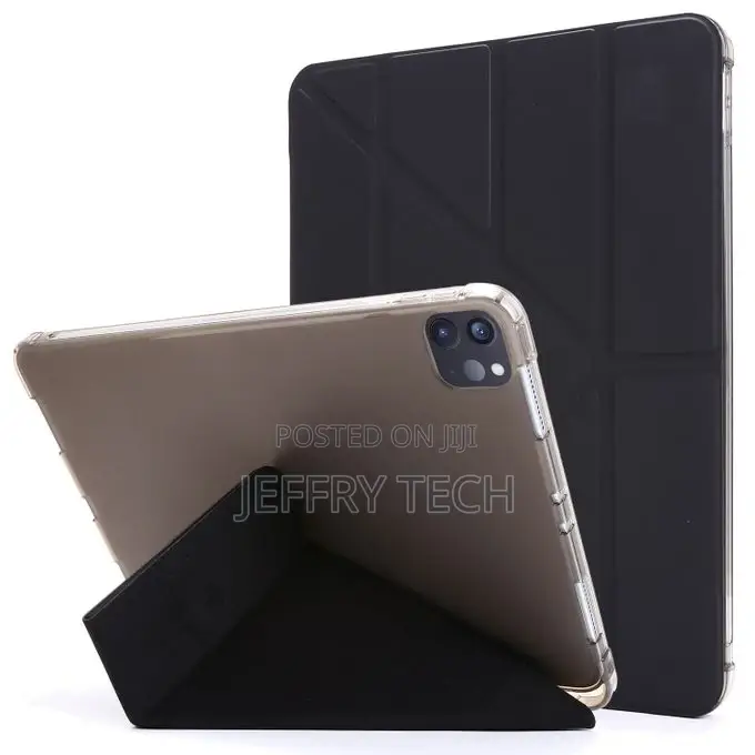 Generic Multi-Folding PU+TPU Case for iPad Pro 12.9 2021