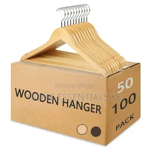 *1pc Wooden Hanger STRONG ENOUGH*