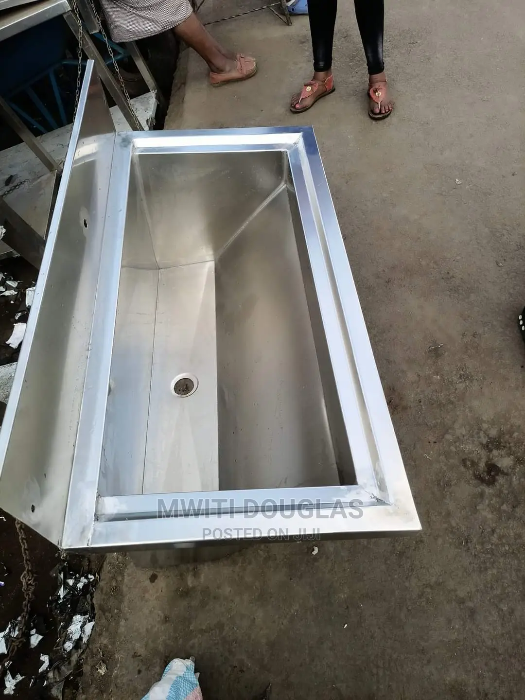 Stainless Steel Hospital Scrub Sink
