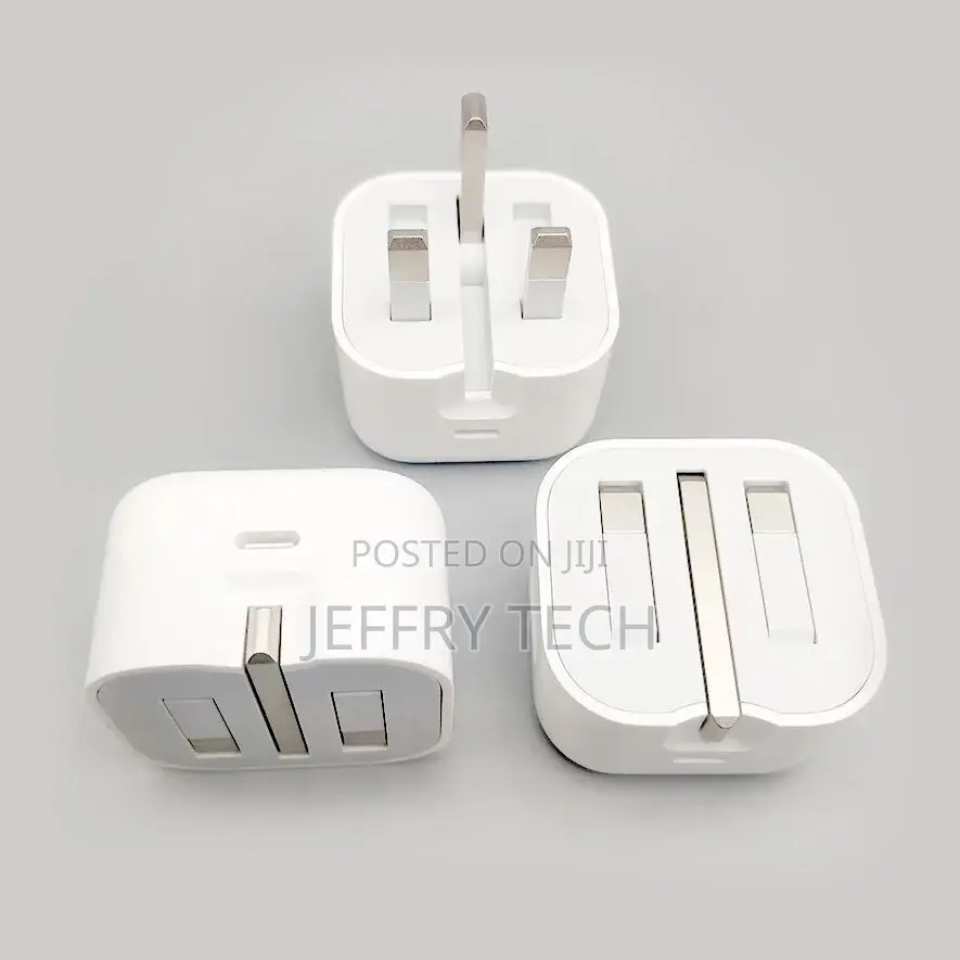 iPhone 14 13 12 Pro Max UK Plug PD 20W USB-C Type C Fast Cha