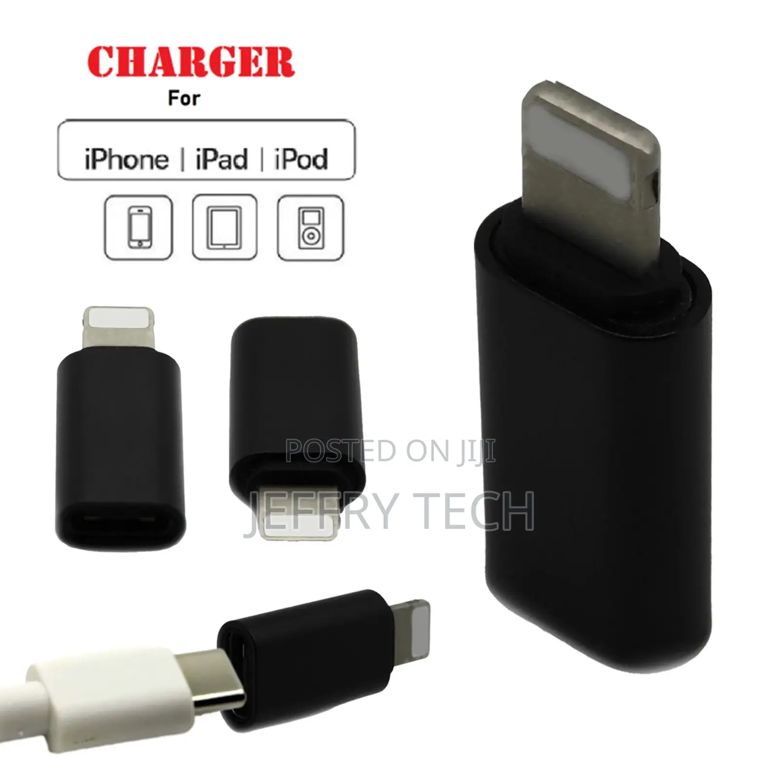 iPhone 14 13 12 11 X to USB C Adapter Type C Female Charging