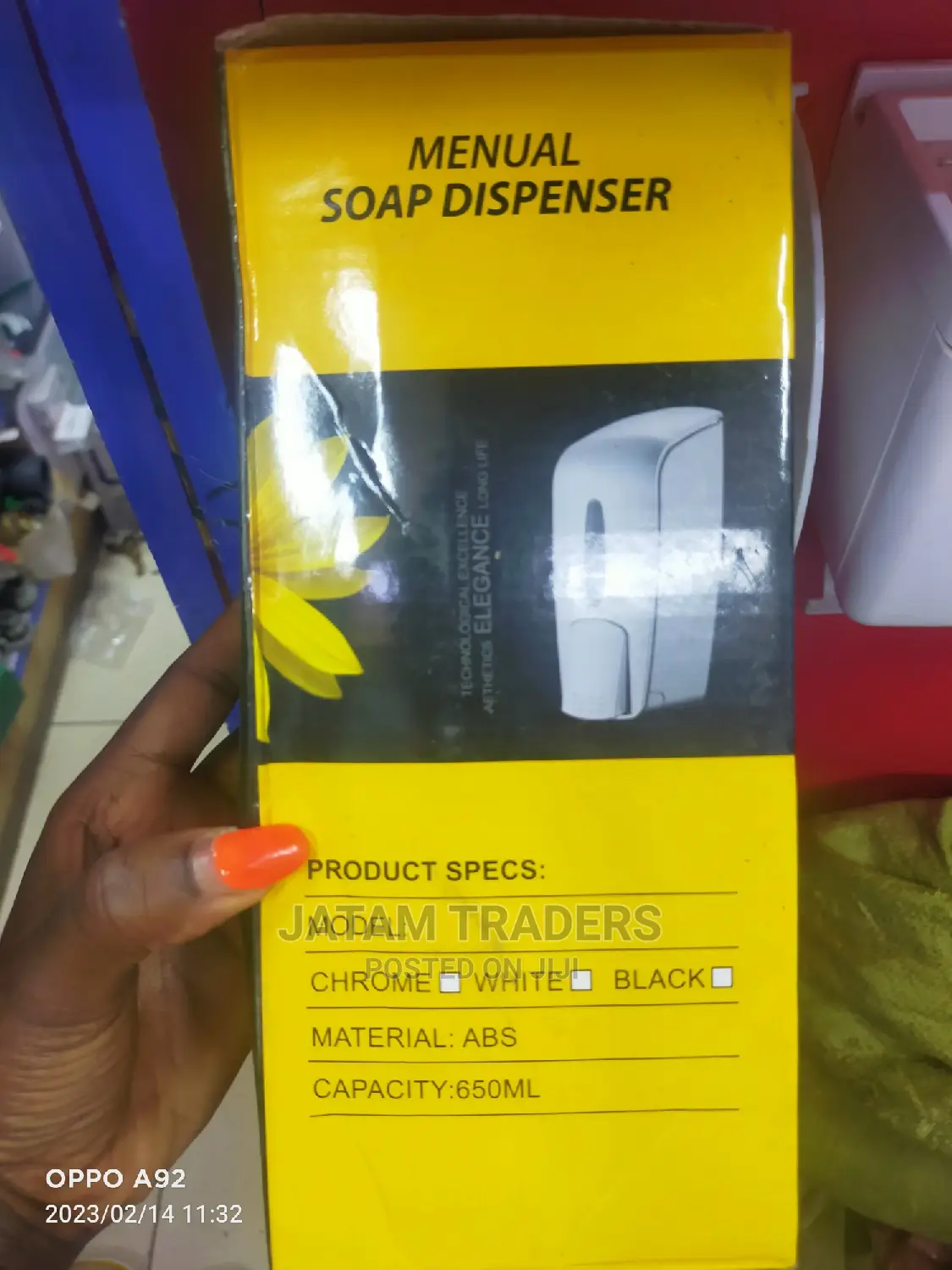 Manual Soap Dispenser