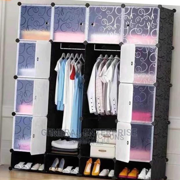 DIY Plastic Wardrobe