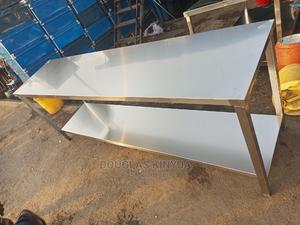 Stainless Steel Work Table Full Length. - main view