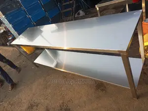 Stainless Steel Work Table Full Length.