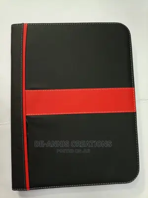 Executive A4 Folders Black and Red