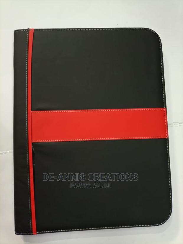 Executive A4 Folders Black and Red - main view