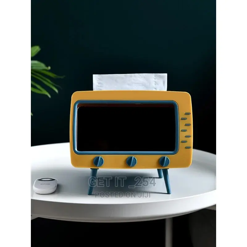 Vintage TV Serviette Dispenser E-23*14*13hite