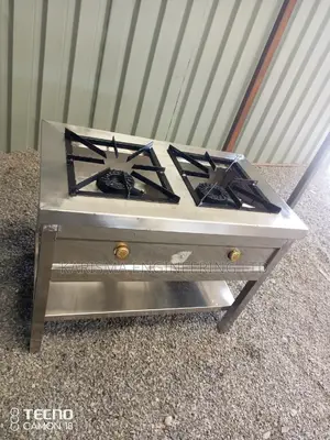 2 Burner Commercial LP Gas Cooker
