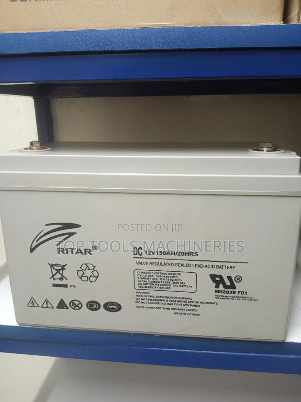 RITAR 12v/ 100AH Solar Battery - main view
