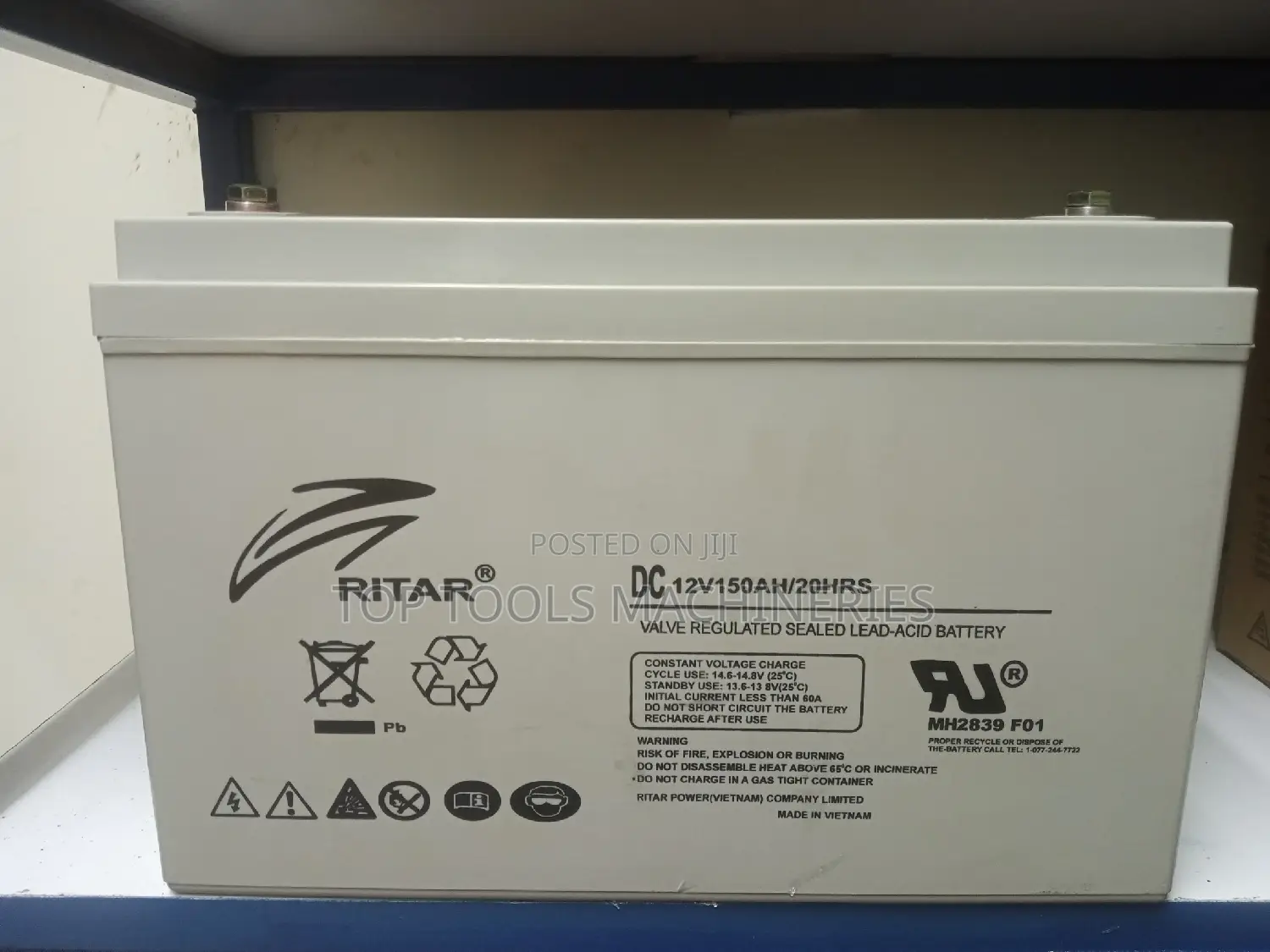 RITAR 12v/150ah Solar Battery
