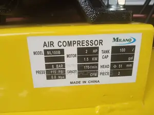 Milano 100 Litres Air Compressor