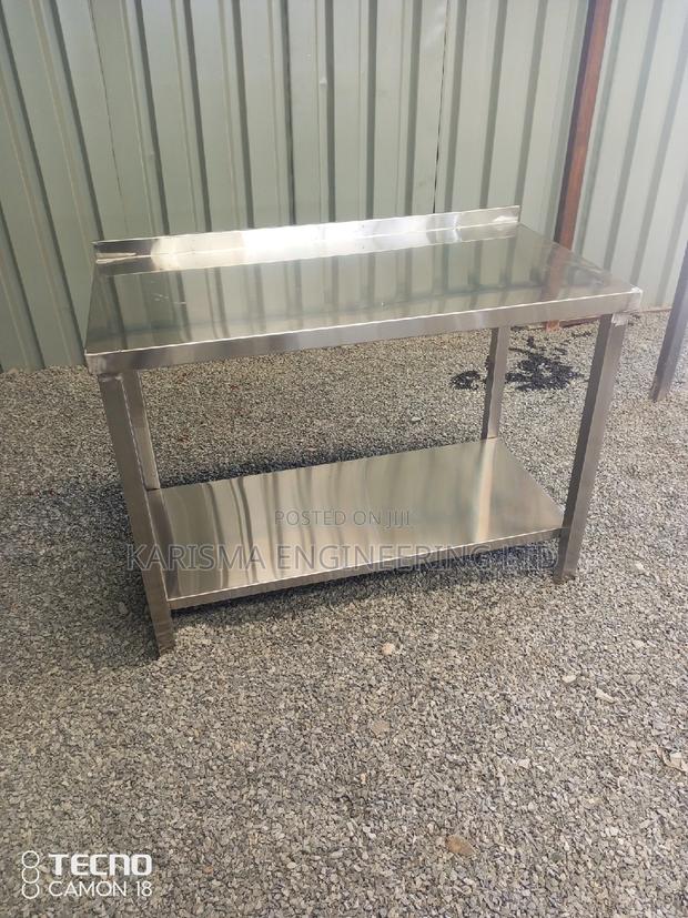 Preparation Table With Undershelf - thumbnail 3