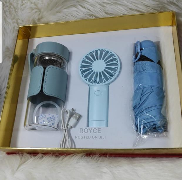 Gift Set-Fan, Bottle Umbrella - main view