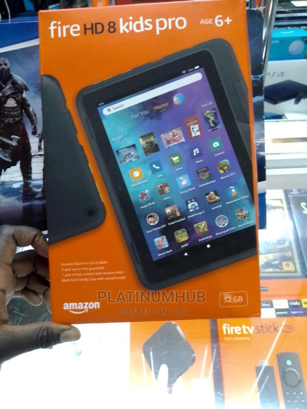 New Amazon Fire HD 8 Kids Pro 32 GB Black - main view