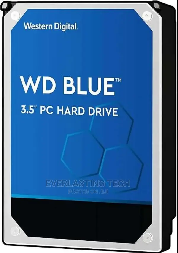 WD Blue Desktop Hard Drive 3.5" - 1TB, 64 MB, 7200 Rpm