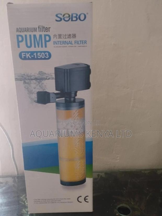 Aquarium Filter Pump With Biorings - main view